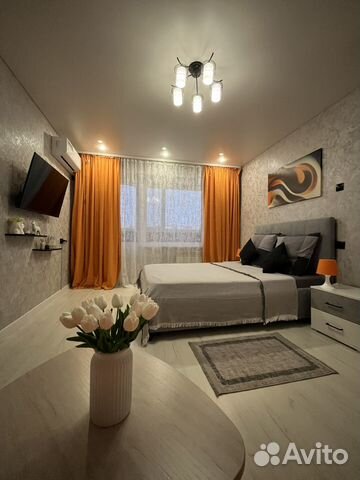 

1-к. квартира, 34 м², 2 кровати