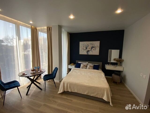 

Квартира-студия, 35 м², 2 кровати