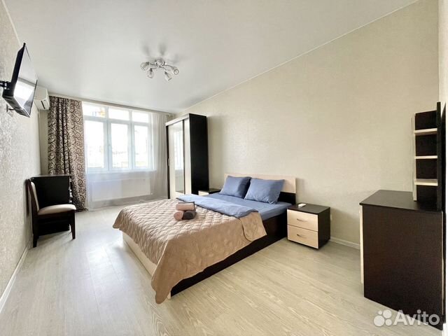 

1-к. квартира, 41 м², 1 кровать