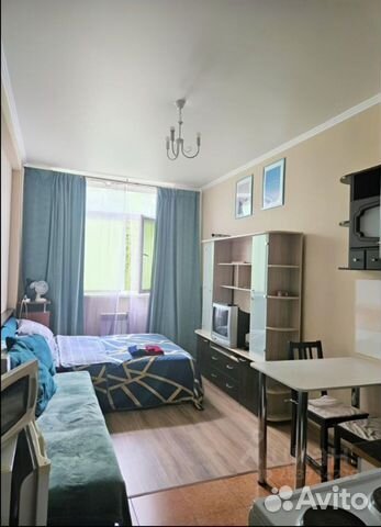 

Квартира-студия, 19 м², 2 кровати