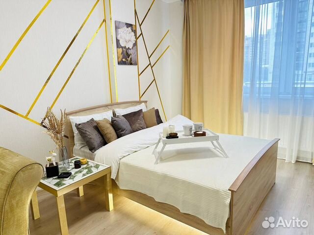 

Квартира-студия, 33 м², 2 кровати