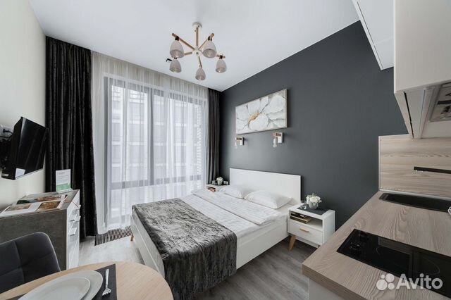 

Квартира-студия, 20 м², 1 кровать