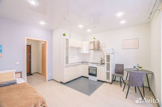 

Квартира-студия, 29 м², 1 кровать