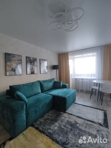 

1-к. квартира, 45 м², 2 кровати