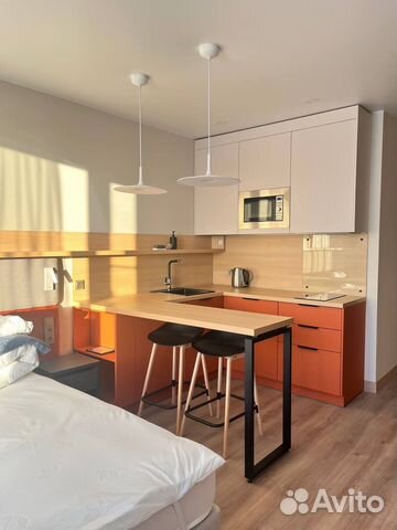 

Квартира-студия, 27 м², 1 кровать