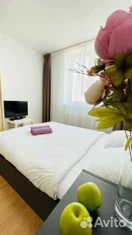

1-к. квартира, 42 м², 2 кровати