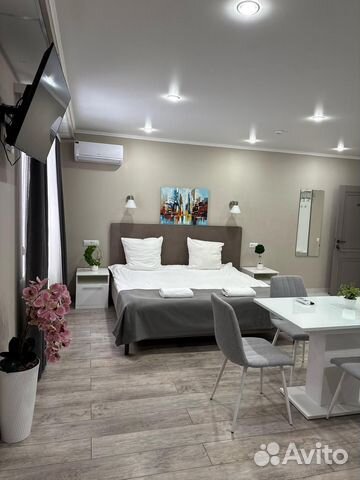 

Квартира-студия, 50 м², 2 кровати