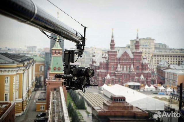 Аренда операторского крана из карбона + аэросъемка