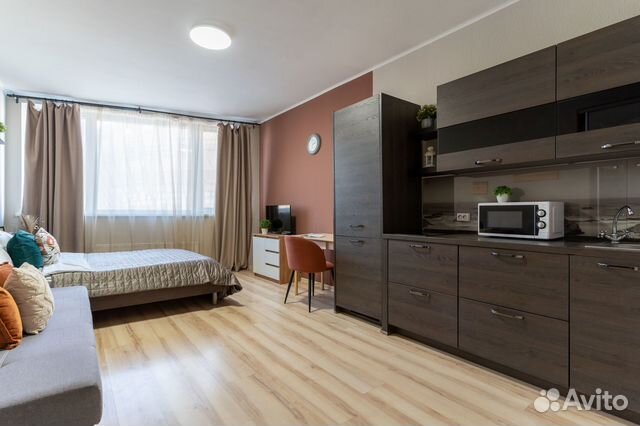 

Квартира-студия, 25 м², 2 кровати