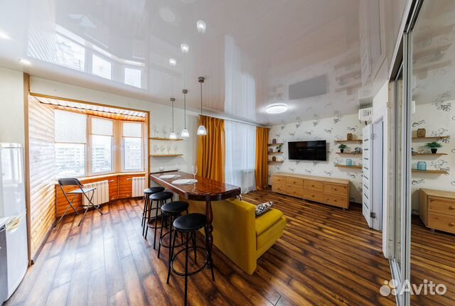 

1-к. квартира, 44 м², 2 кровати