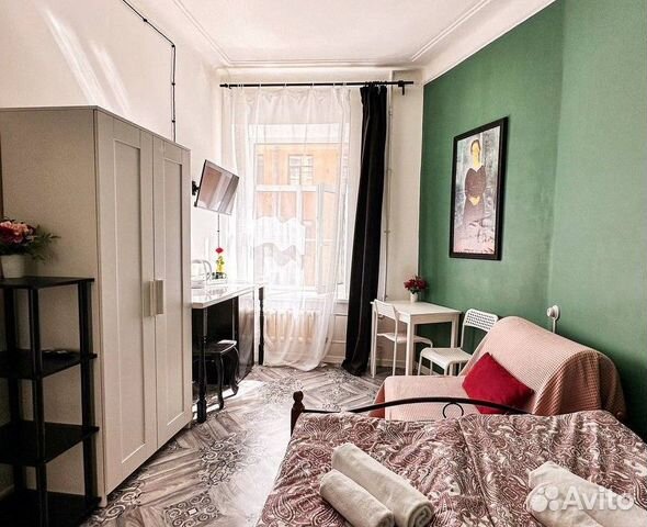 

Квартира-студия, 14 м², 1 кровать