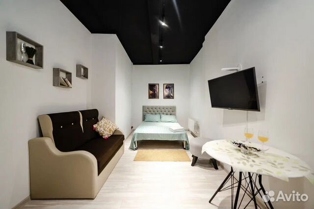 

Квартира-студия, 24 м², 2 кровати