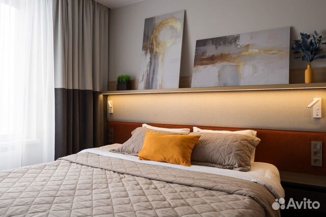 

Квартира-студия в апарт-отеле, 26 м², 2 кровати