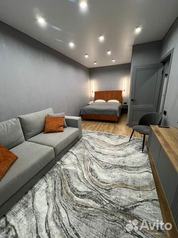 

1-к. квартира, 46 м², 2 кровати