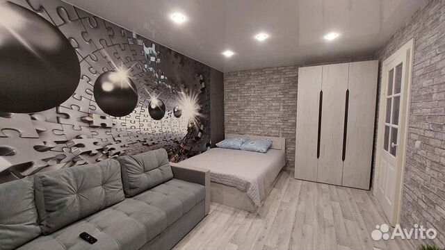 

1-к. квартира, 30,9 м², 2 кровати