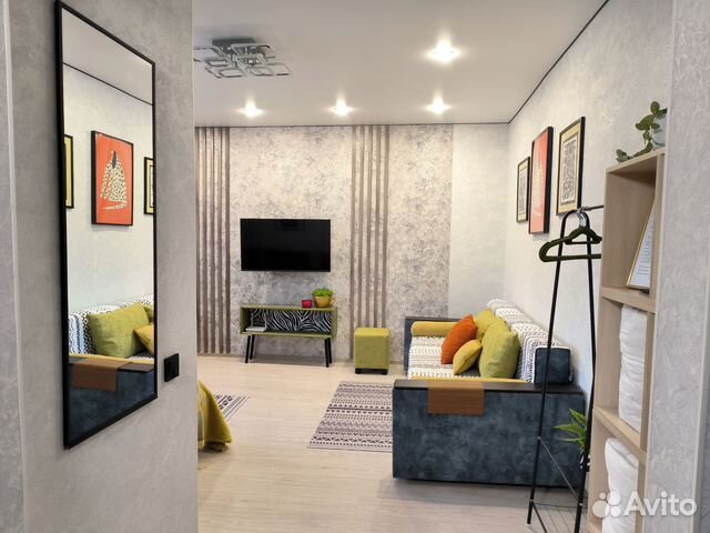 

1-к. квартира, 33 м², 2 кровати