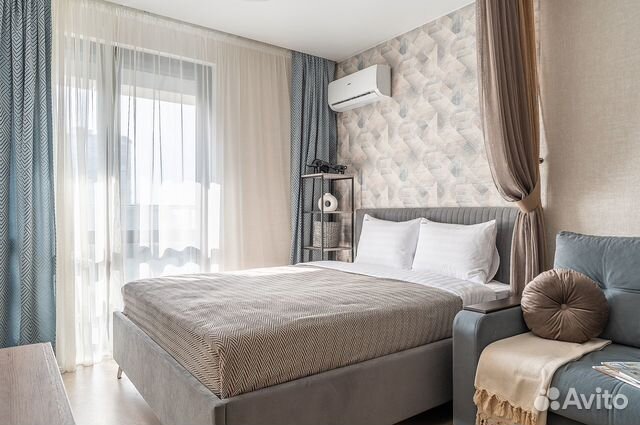 

Квартира-студия, 28 м², 2 кровати