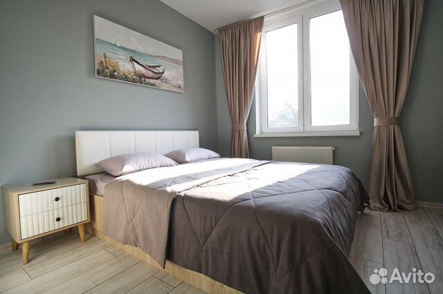 

1-к. квартира, 34 м², 2 кровати
