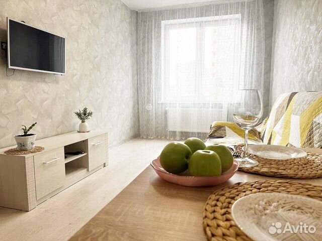 

1-к. квартира, 38 м², 2 кровати