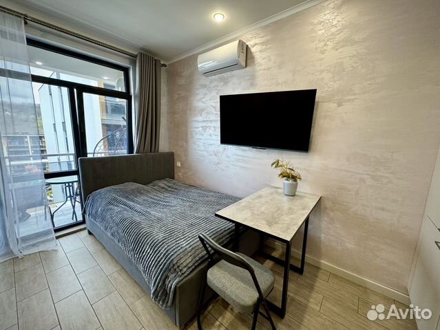 

Квартира-студия, 28 м², 2 кровати