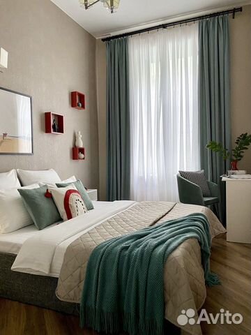 

1-к. квартира, 36 м², 2 кровати