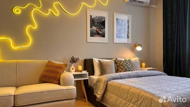 

1-к. квартира, 41 м², 2 кровати