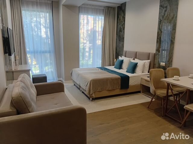 

Квартира-студия, 30 м², 1 кровать