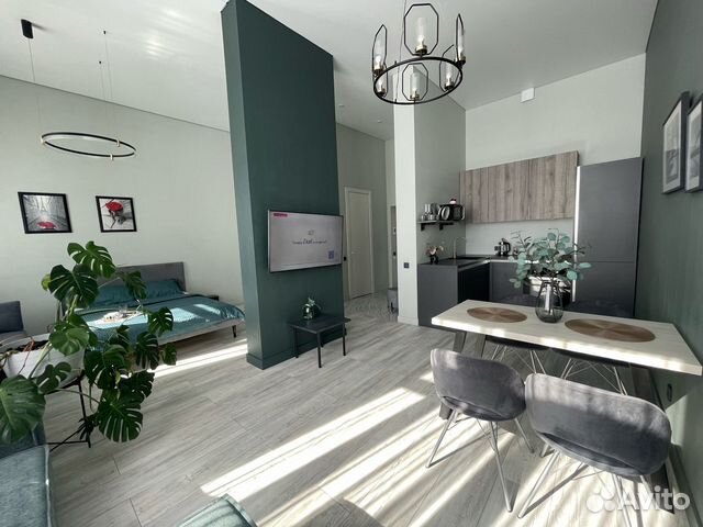 

Квартира-студия, 48 м², 2 кровати