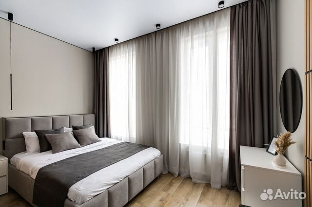 

Квартира-студия, 39 м², 2 кровати