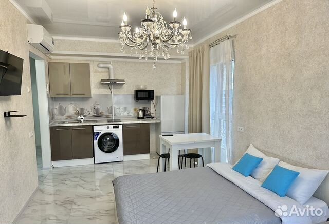 

Квартира-студия, 30 м², 2 кровати
