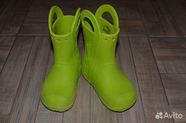 Резиновые сапоги crocs как новые Резиновые сапоги crocs как новые
