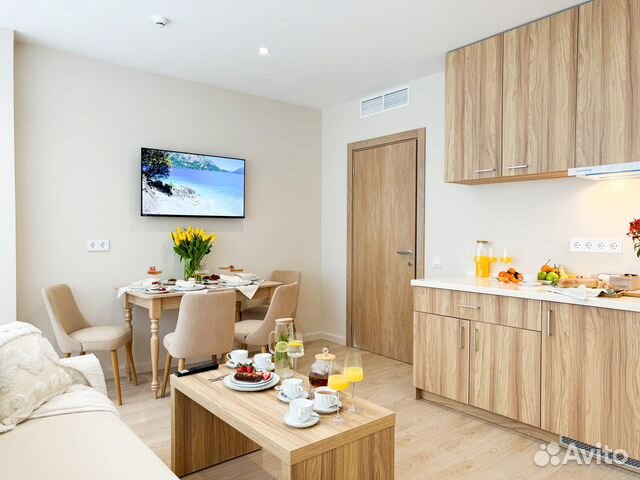 

1-к. квартира, 53 м², 4 кровати