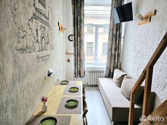 

Квартира-студия, 15 м², 2 кровати