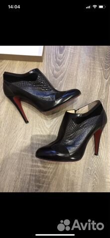 Ботильоны cristian louboutin