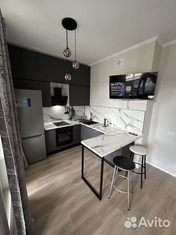 

Квартира-студия, 28 м², 2 кровати