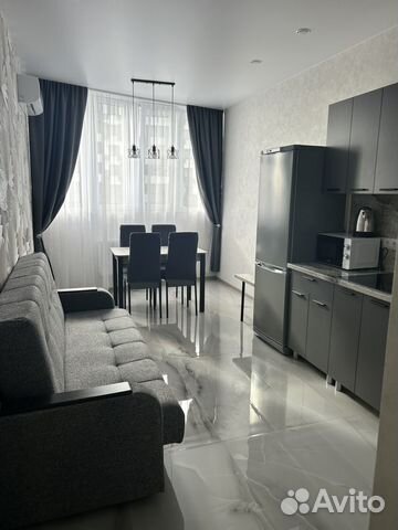 

1-к. квартира, 42 м², 2 кровати