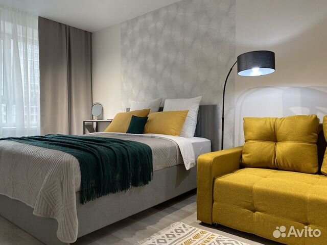 

1-к. квартира, 37 м², 3 кровати
