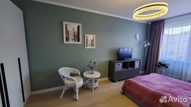 

1-к. квартира, 38 м², 1 кровать