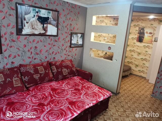 

1-к. квартира, 40 м², 3 кровати