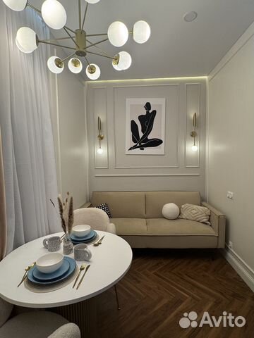 

Квартира-студия, 23 м², 2 кровати