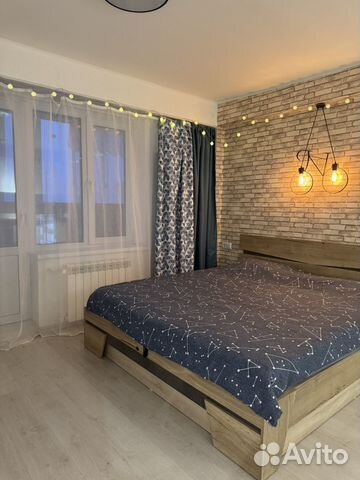 

Квартира-студия, 35 м², 1 кровать