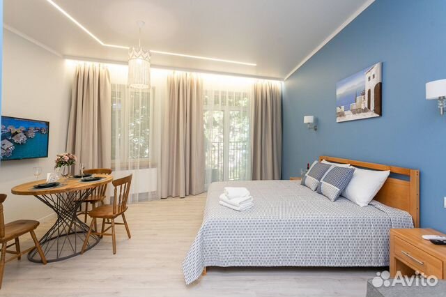 

Квартира-студия, 35 м², 2 кровати