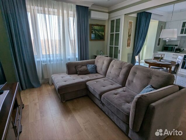 

1-к. квартира, 68 м², 2 кровати