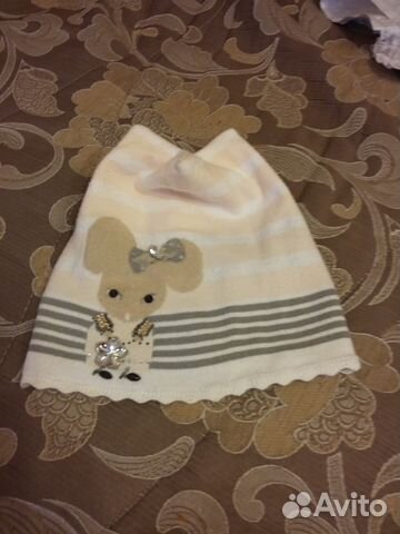 Шапка Tavitta для девочки, весна/осень 5-6 лет Шапка Tavitta для девочки, весна/осень 5-6 лет