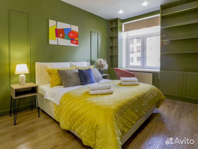 

1-к. квартира, 36 м², 2 кровати