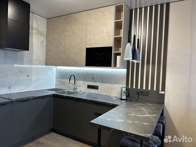 

1-к. квартира, 43 м², 2 кровати