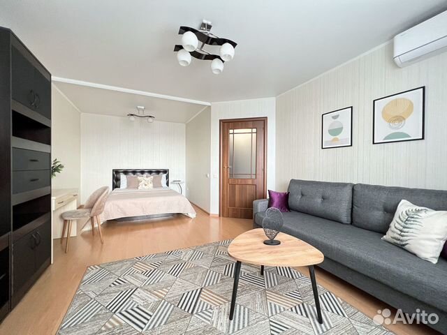 

1-к. квартира, 52 м², 2 кровати