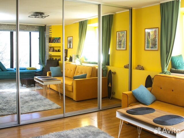 

Квартира-студия, 40 м², 2 кровати
