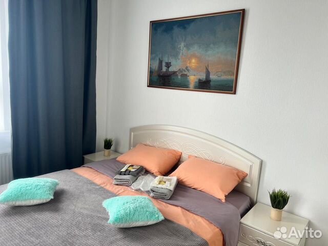 

1-к. квартира, 35 м², 2 кровати