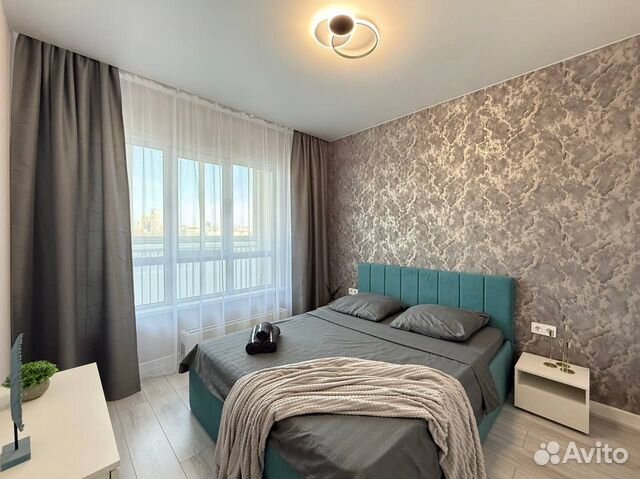 

1-к. квартира, 45 м², 2 кровати